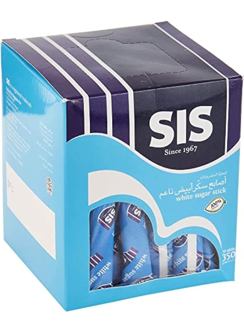 سيس أعواد سكر أبيض 70 عودًا 350 غ - Image 1